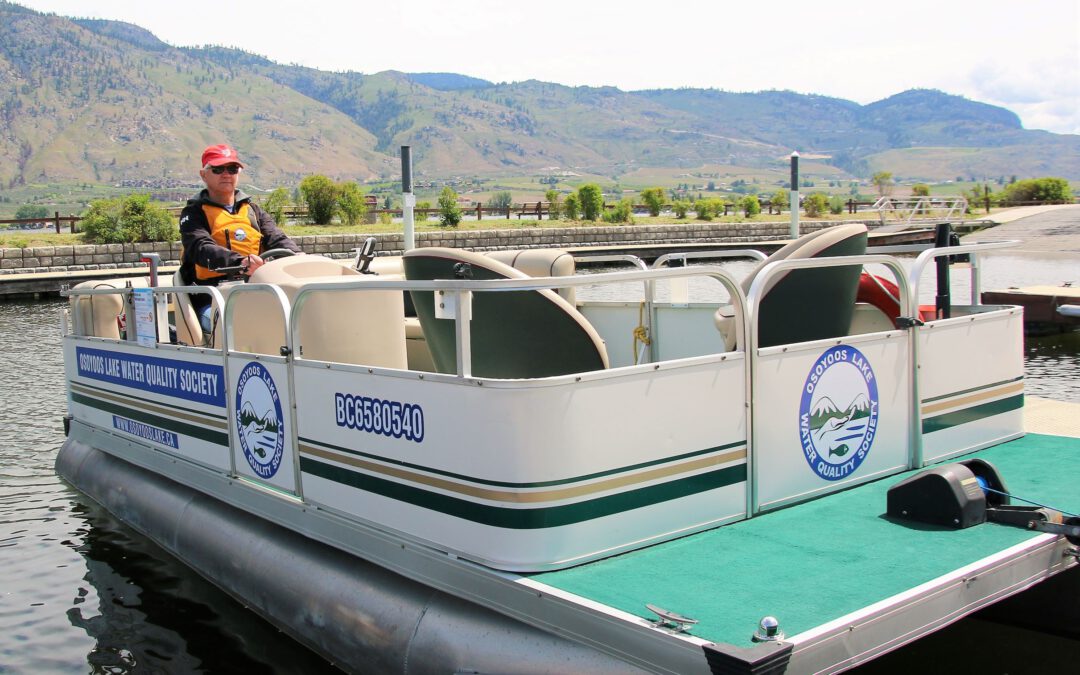 Volunteers receive training to measure water quality of Osoyoos Lake