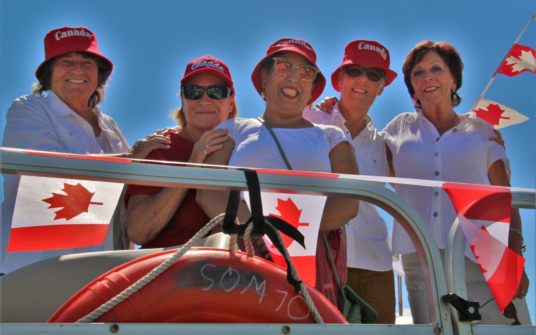 KUDOS to all who helped OLWQS to get its boat in the Cherry Festival Parade